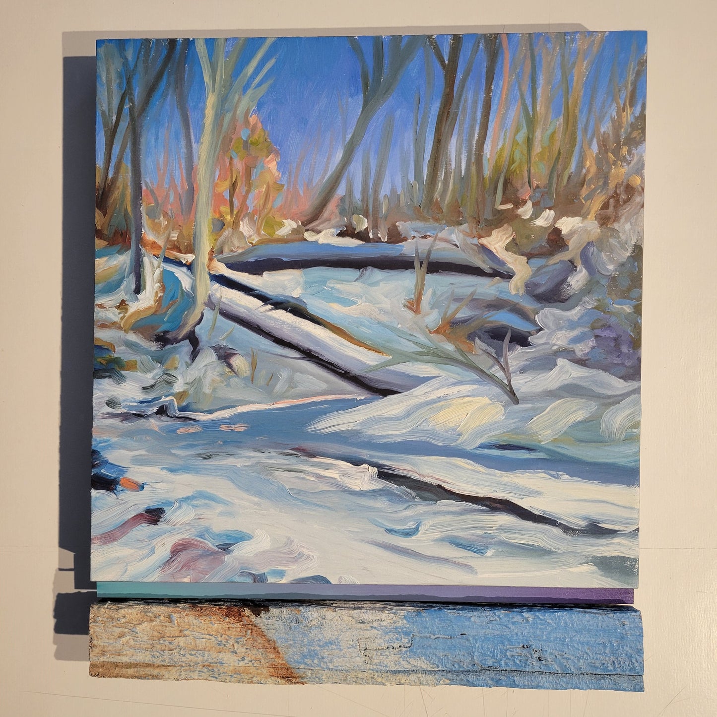 Original Oil on Panel - CREEKSIDE GUIDELINES