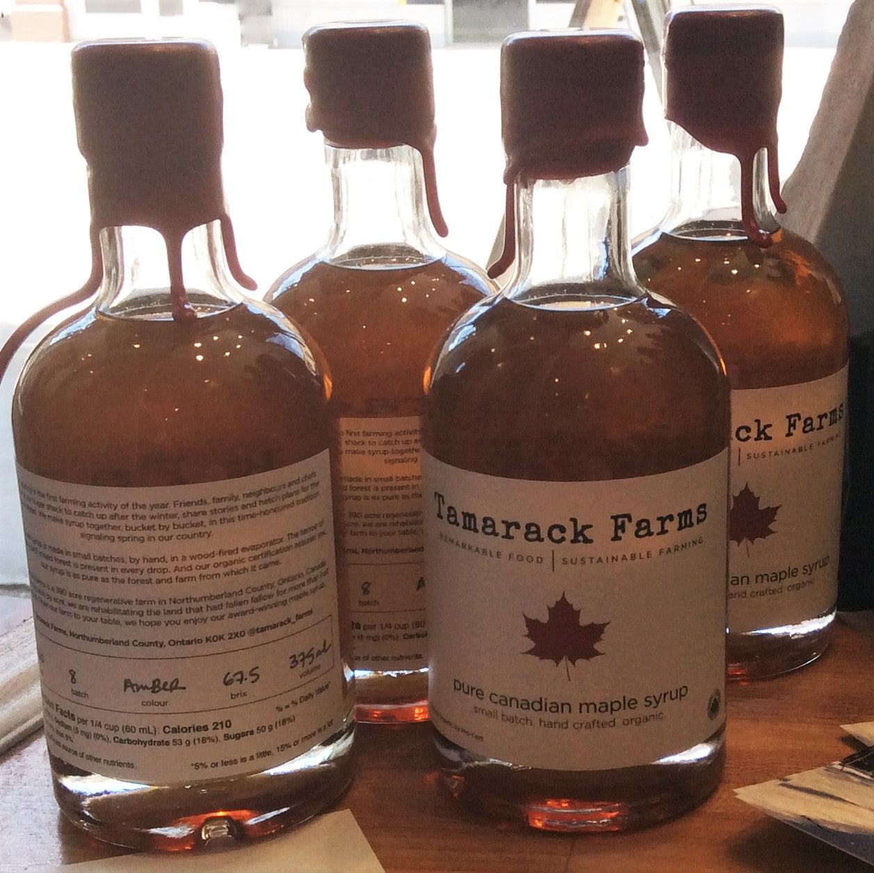 Maple Syrup from Tamarack Farms