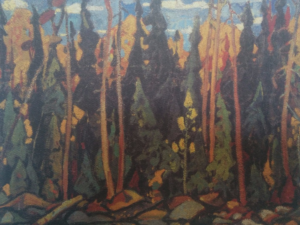 Group of Seven Framed Print - Arthur Lismer - FOREST ALGOMA, 1922
