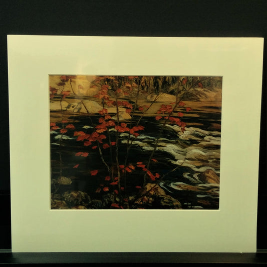 Group of Seven Matted Print  - A. Y. Jackson - The Red Maple