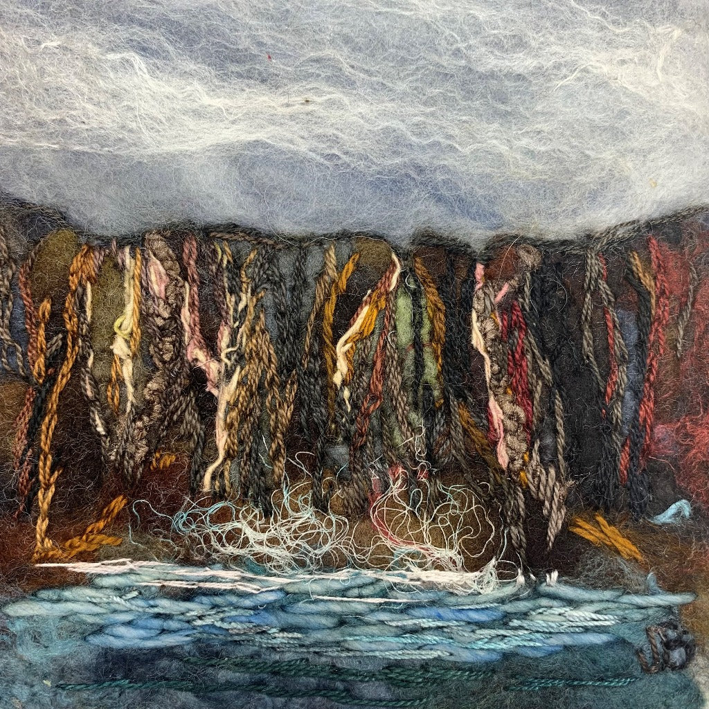 Felted Wool Landscape - THE ISLE OF LEWIS