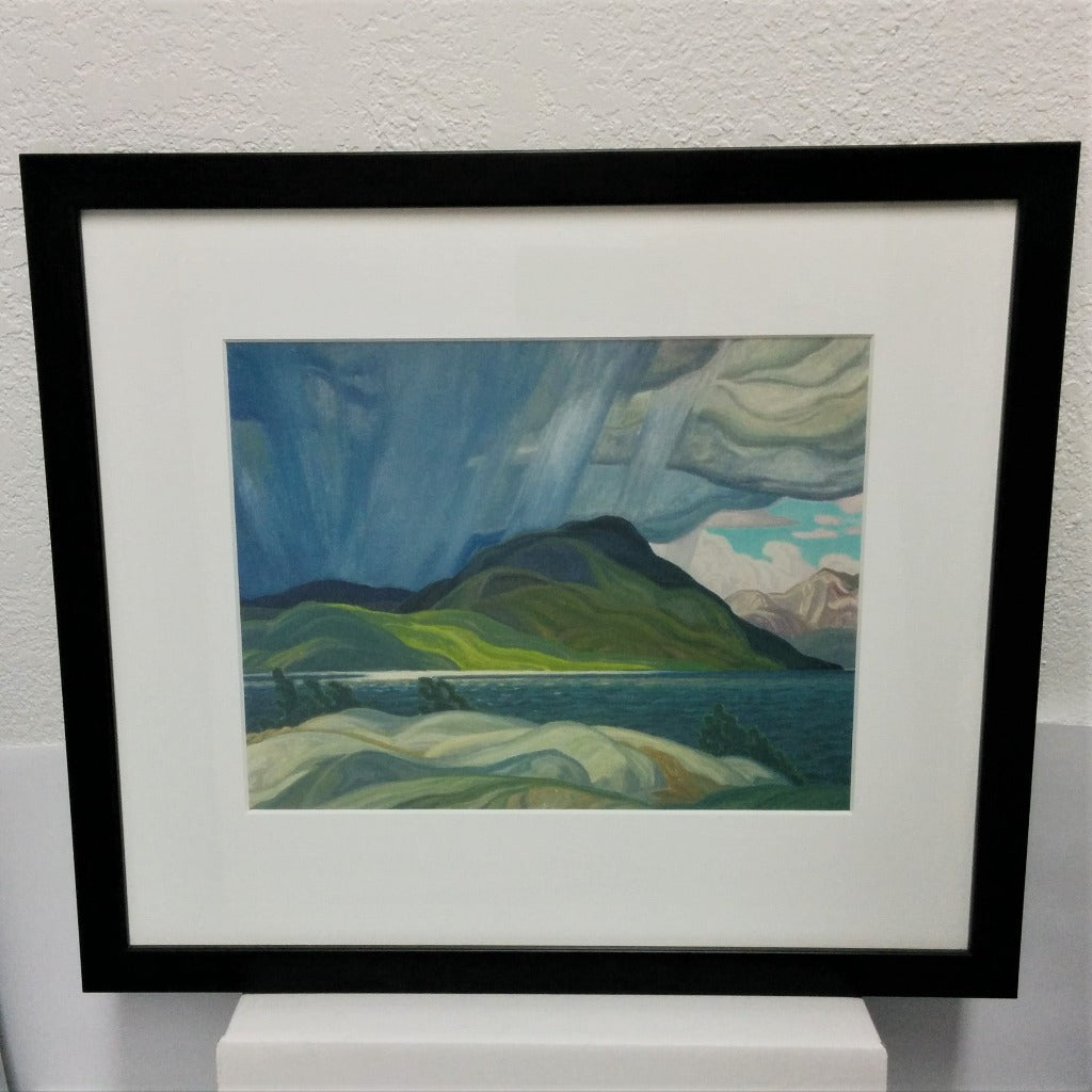 Group of Seven Framed Large Print - Franklin Carmichael - Lake Wabagishik, 1928