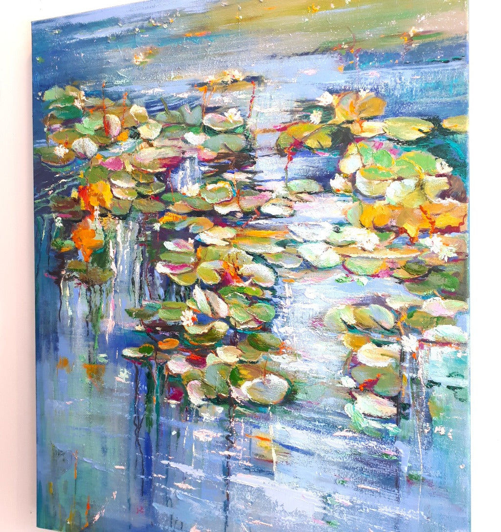 Original Oil Painting - MUSKOKA LILY POND