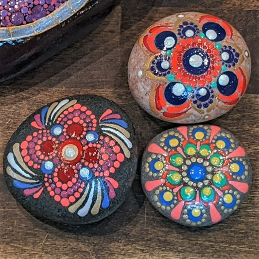 Mandala Rock - 2"-3"
