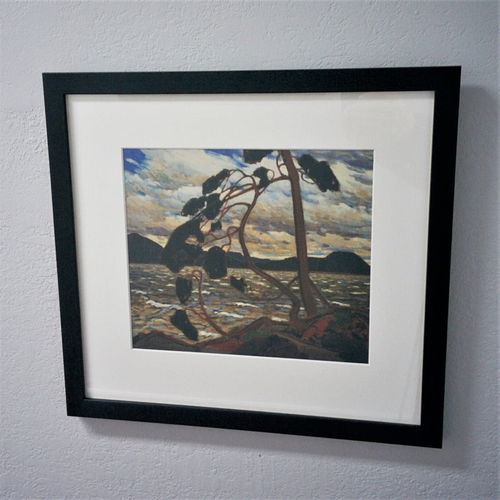 Framed Group of Seven Print - Tom Thomson - WEST WIND 1917
