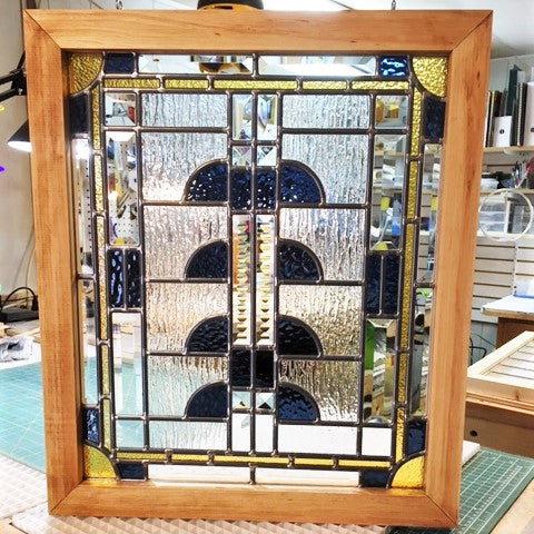 Stained Glass - THE BOOK SHOP WINDOW