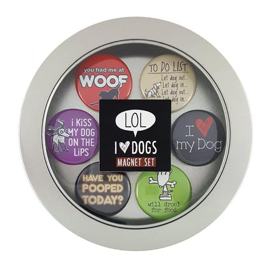 Dog Lovers Magnets - Set of Six